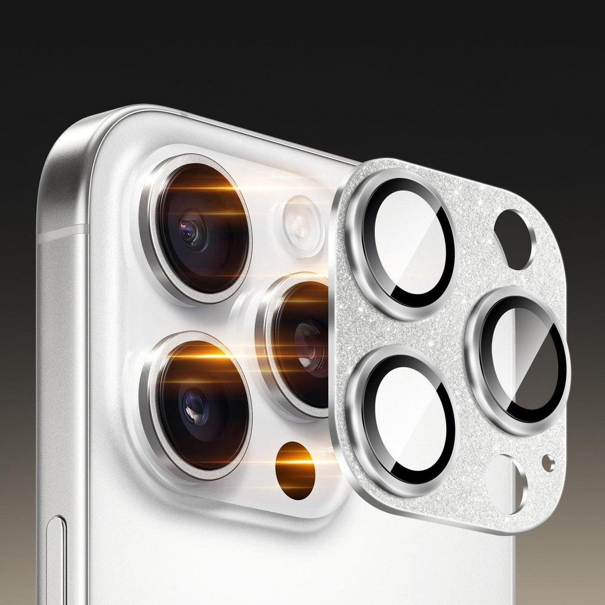 iPhone 16 Pro/Pro Max Camera Lens Protector - Flexible Glass, 2-Pack | ZeroDamage