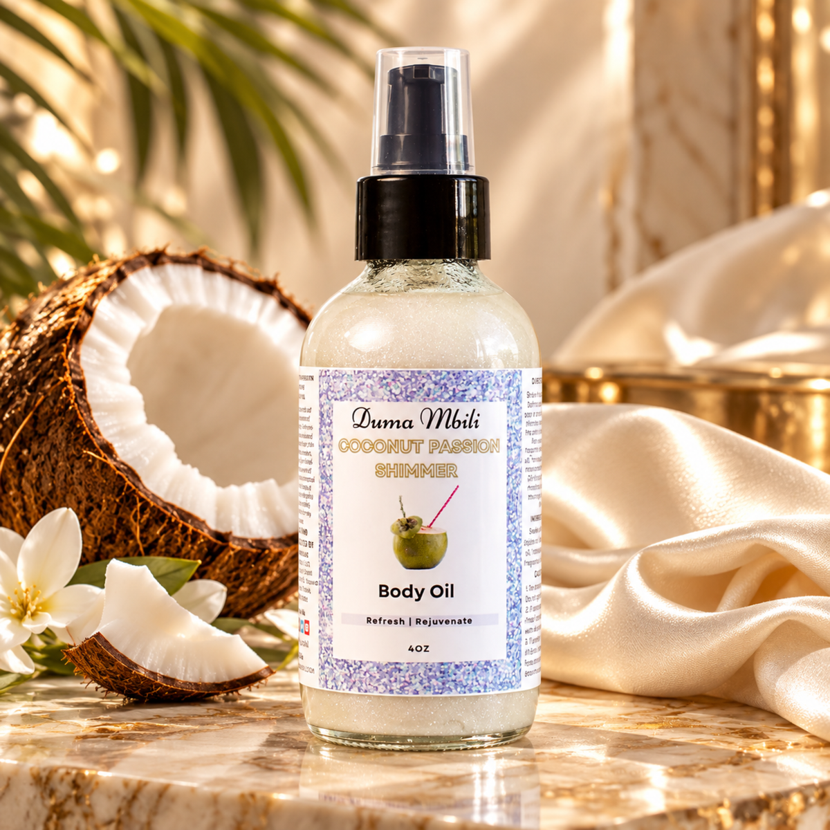 Coconut Passion Shimmer Body Oil