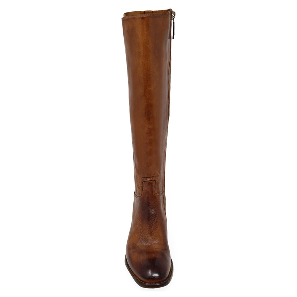 Cognac Knee High Boot