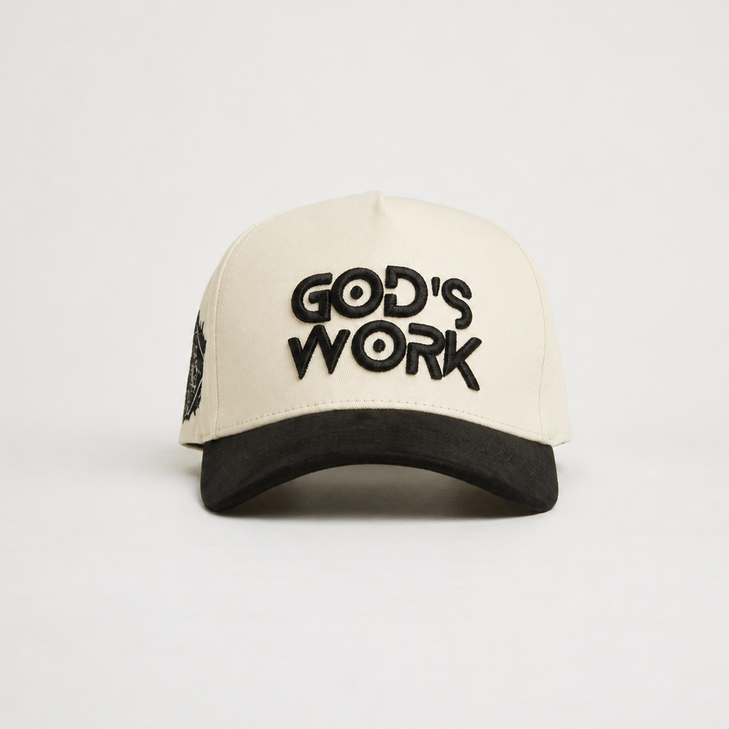 God’s Work- Signature Series Cadillac Suede Brim Snap-Back