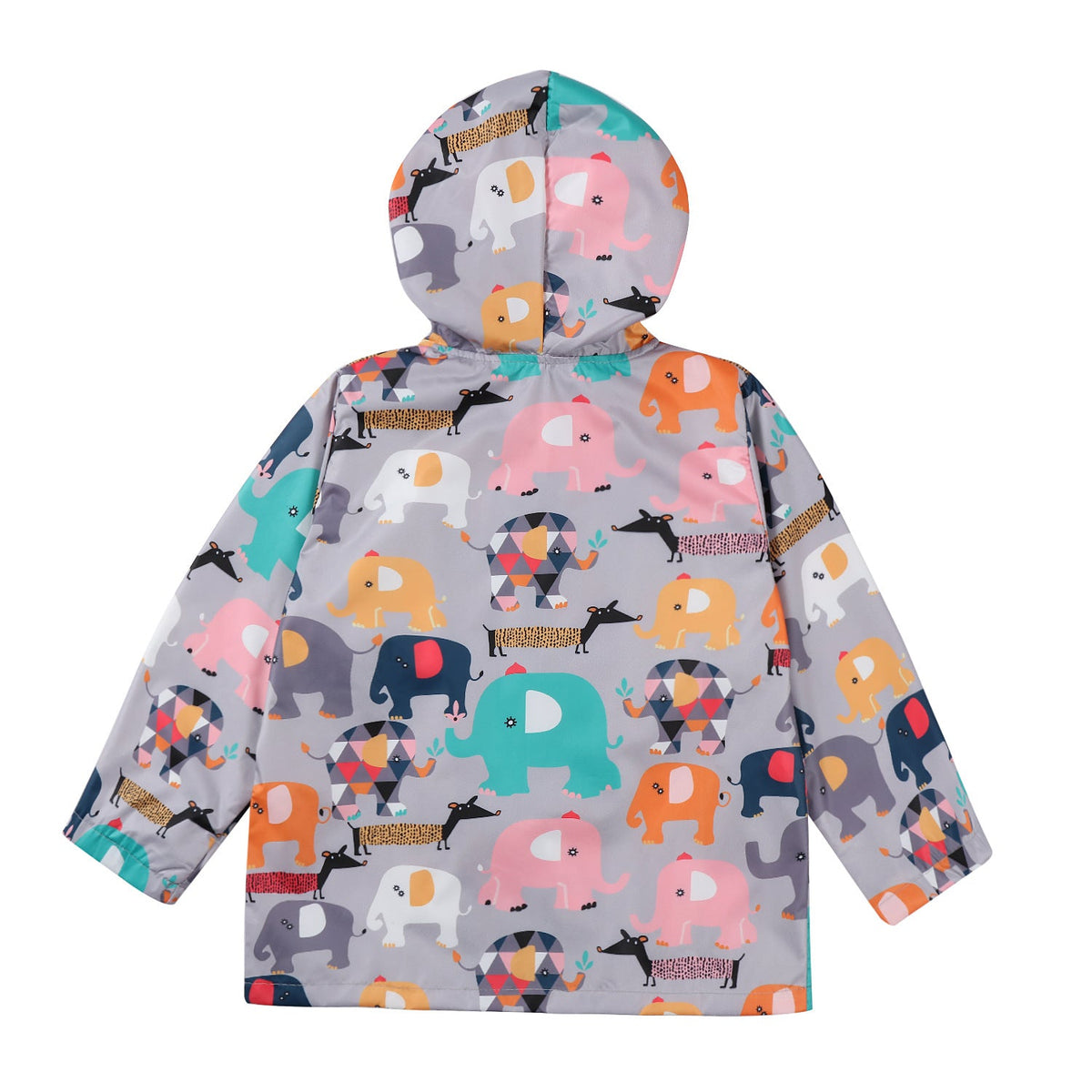 Children's Hoodie Printed Outdoor Jacket Coat