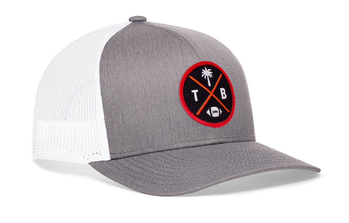 Tampa Bay Football Trucker Hat  |  TB X Snapback