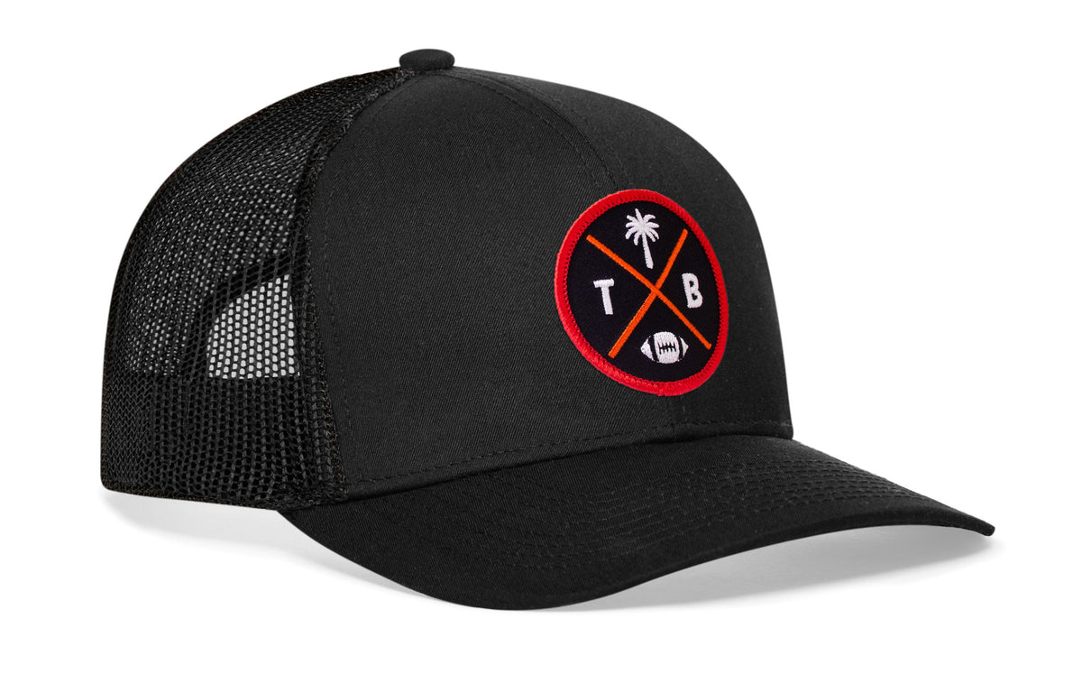 Tampa Bay Football Trucker Hat  |  TB X Snapback